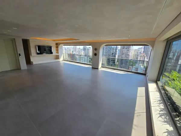 Apartamento de 3 quartos mobiliado com 226 m² na Vila Olímpia, Zona Sul de São Paulo.